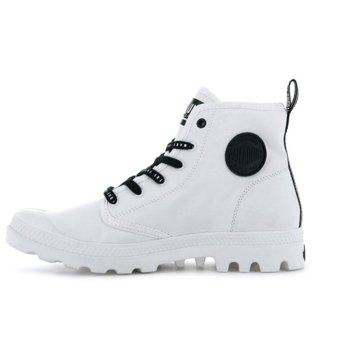 Bottes Palladium Pampa Hi Future Femme Blanche | FR JSQ704I